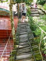 Treehouse we stopped at during our bike ride.