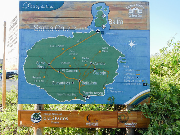 Santa Cruz sign