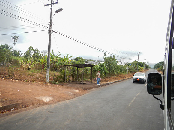 On the road to Baltra