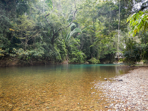 Cave tubing