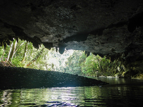 Cave tubing