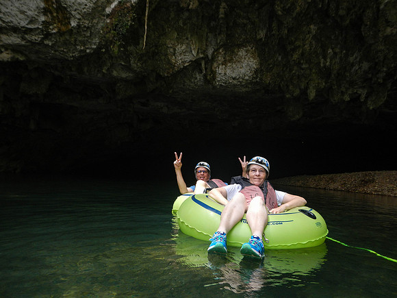Cave tubing