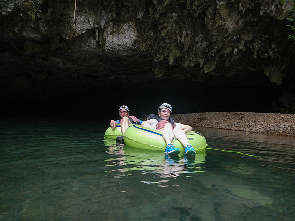 Cave tubing
