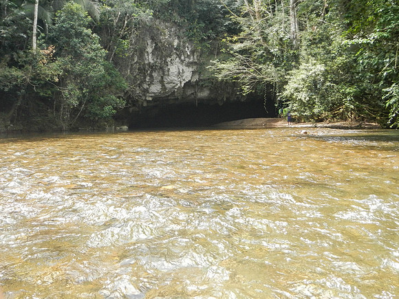 Cave tubing