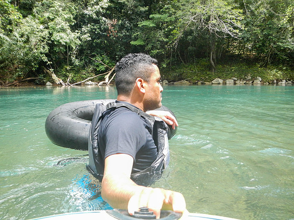 Cave tubing