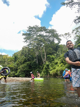 Cave tubing