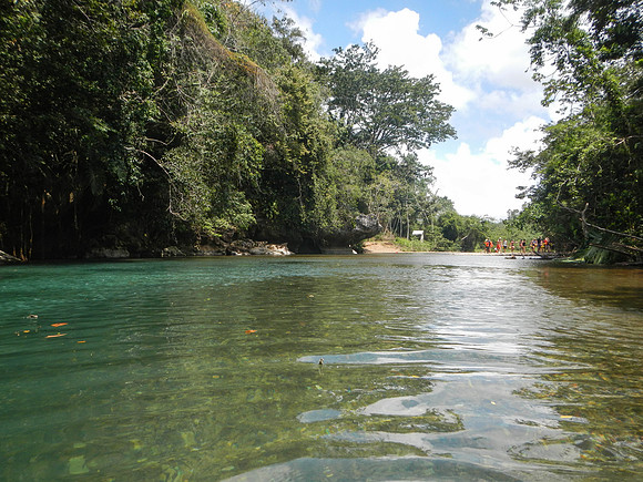 Cave tubing