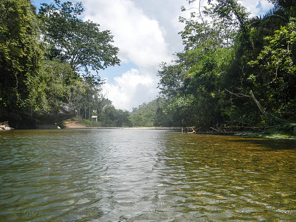 Cave tubing