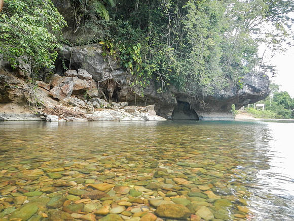 Cave tubing