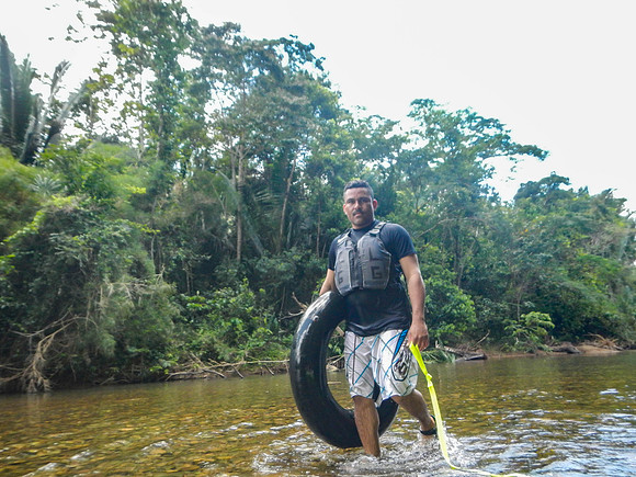 Cave tubing