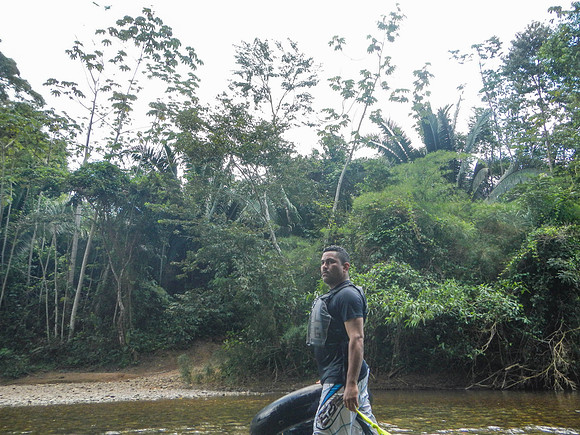 Cave tubing